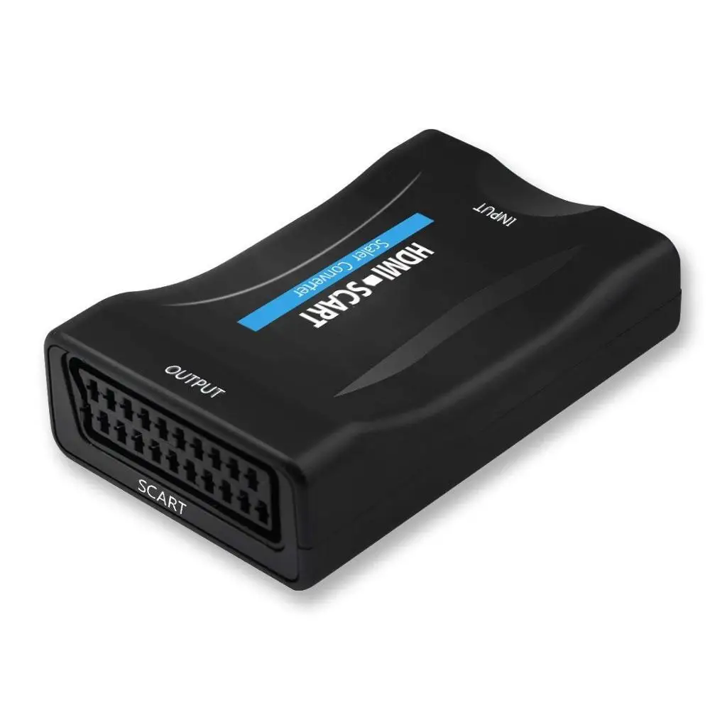 Преобразователь 1080p HDMI в SCART HD приемник ТВ DVD аудио высококлассный