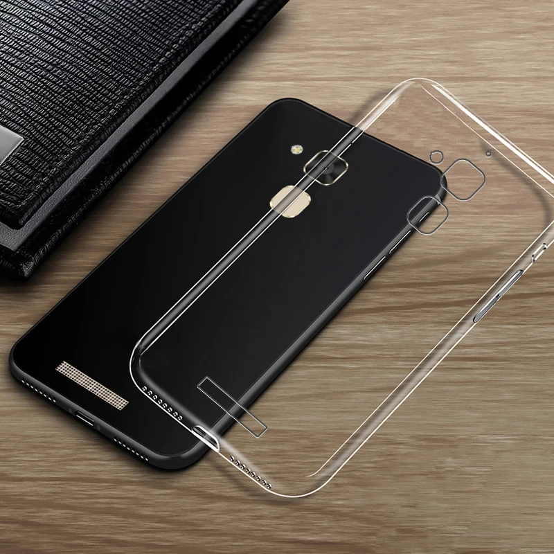 Прозрачный мягкий чехол для Asus Zenfone 3 Max (zc520tl)|Бамперы| |