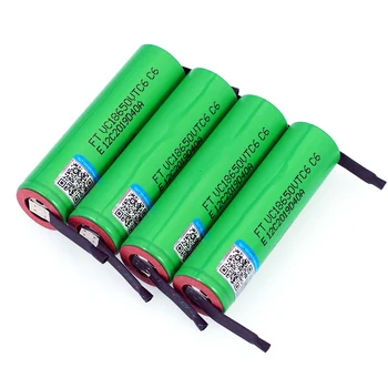 

VariCore VTC6 3.7V 3000mAh 18650 Li-ion Battery 30A Discharge for US18650VTC6 Tools e-cigarette batteries+DIY Nickel sheets