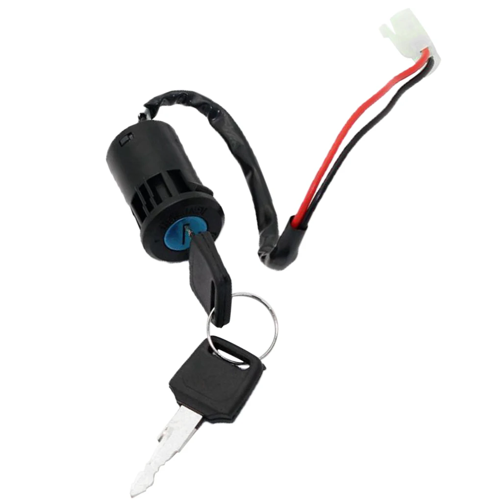 2 Wire Ignition Switch Key For POCKET DIRT BIKE ATV SCOOTER U KS51 High Quality Aftermarket Ignition Key Switch