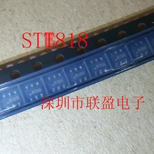 Бесплатная доставка 20 шт./лот STT818B SOT23-6 PNP транзистор новые оригинальные