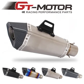 

GT Motor - Universal 36-51mm exhaust Motorcycle Modified Scooter Exhaust Muffle
