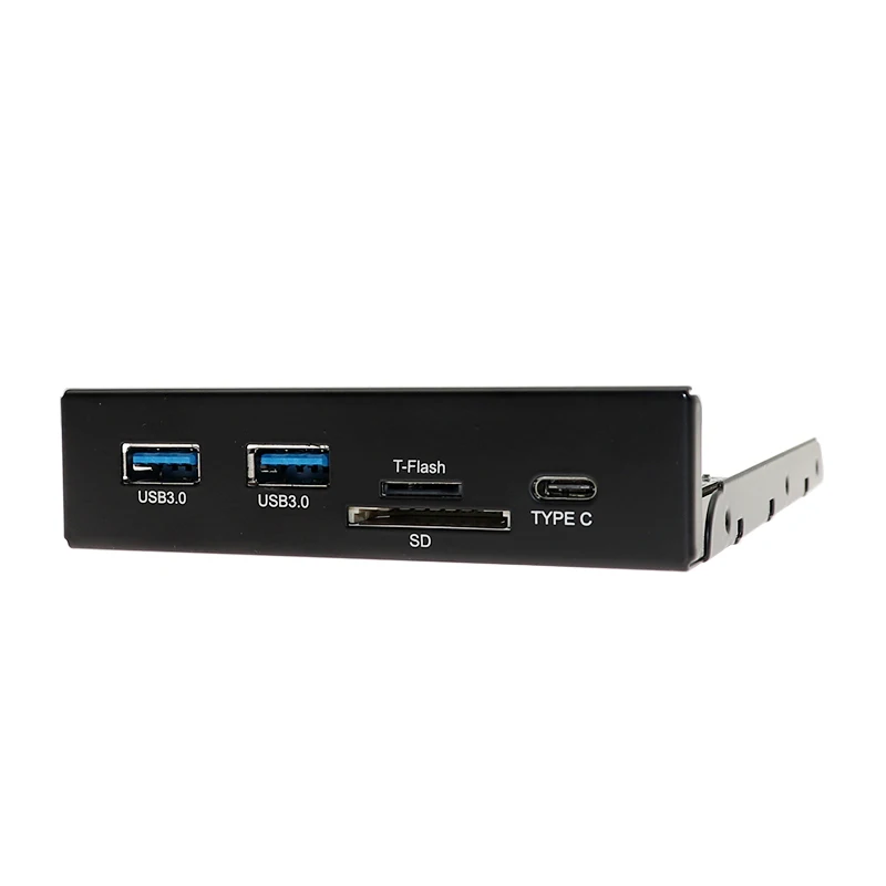 Фронтальная панель с гибким диском USB 3 1 TYPE C встроенный считыватель usb хаб 20