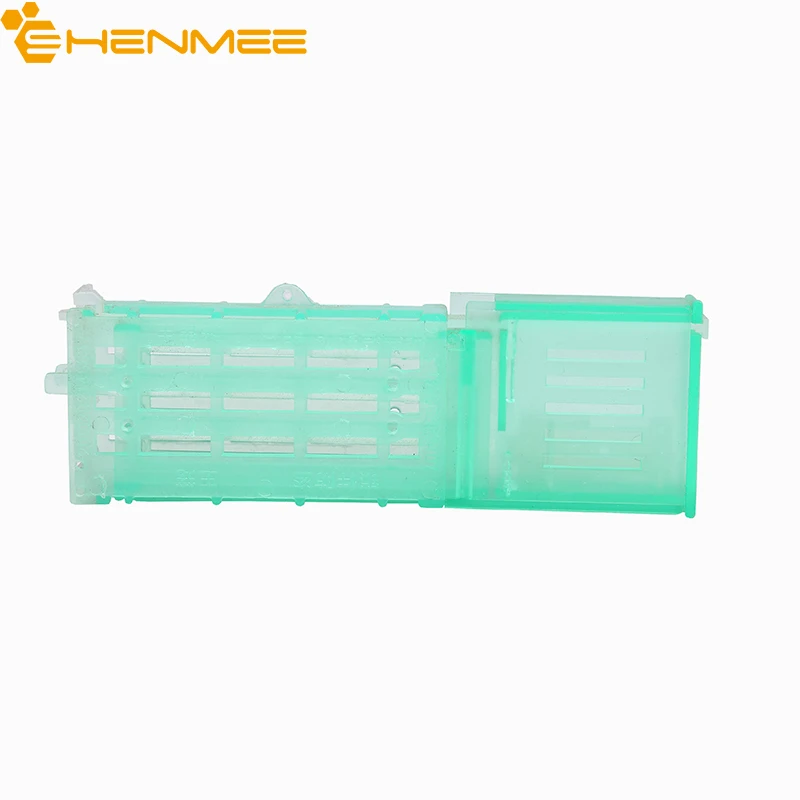 

5pcs Beekeeping Box Queen Bee Hive Green Hard Plastic Box Position Two Apis Beekeeping Tools Free Shipping