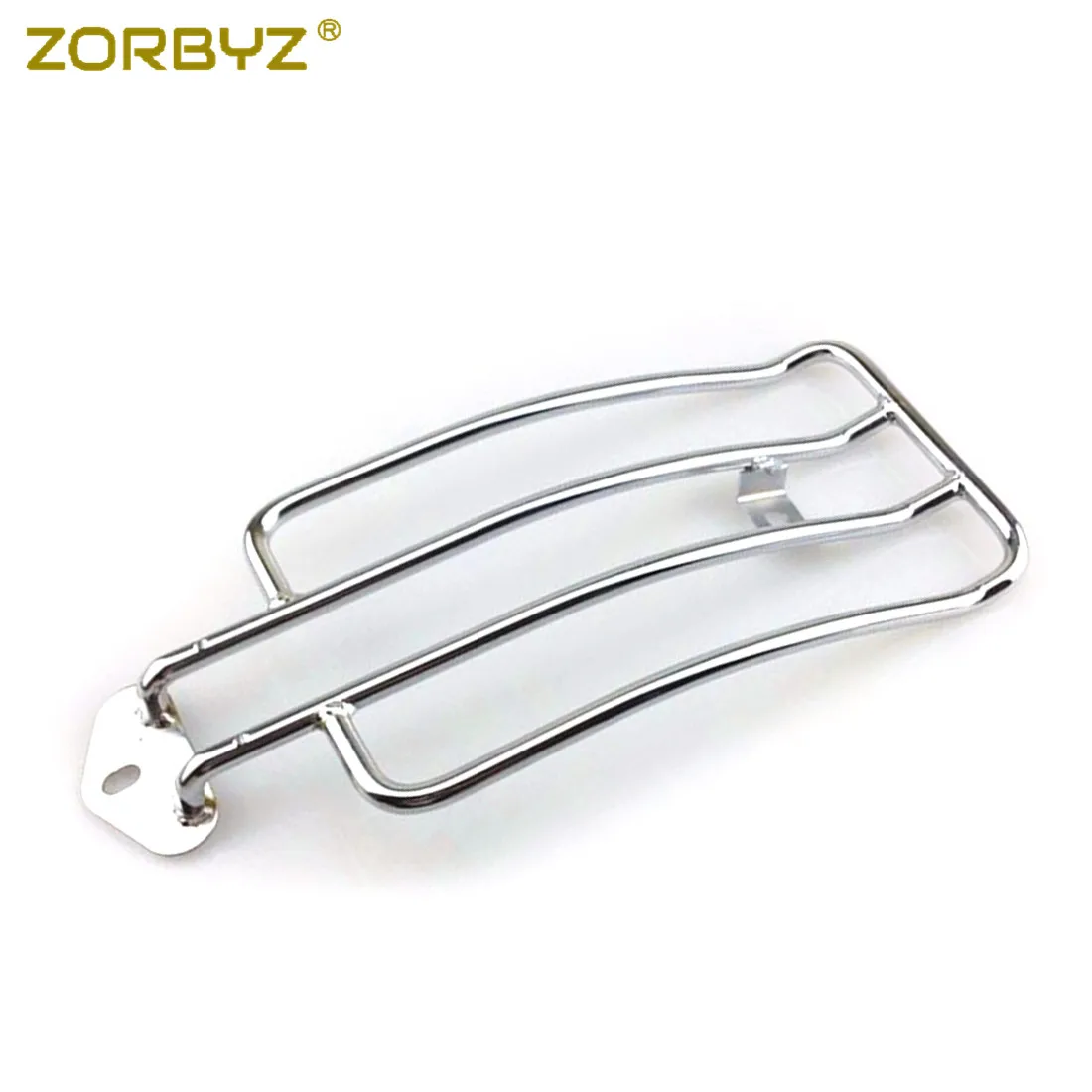 ZORBYZ хромированный/черный металлический багажник на заднее сиденье для Honda Shadow Aero