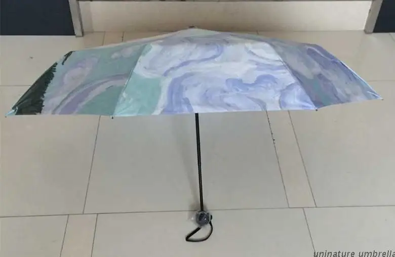 Китайский традиционный зонт для масляной живописи, цветной цветок, подсолнечник, анти-УФ, женский зонтик с кипарисом, Пшеничное поле