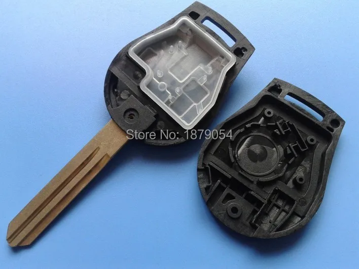 Nissan remote key shell Key Blanks 2 Buttons key Cover for Nissan Sunny March (4).jpg