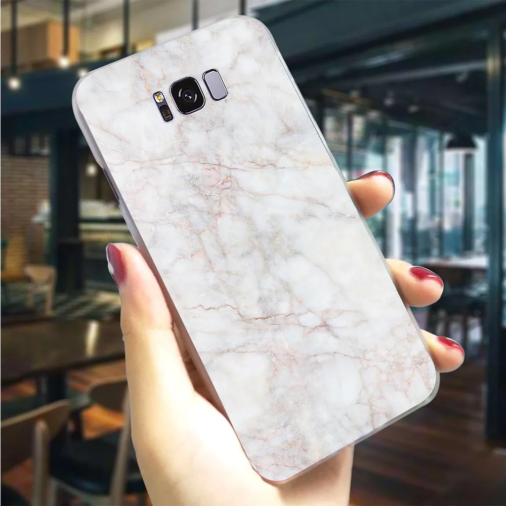 

Hard Case for A6 Plus 2018 Pure Marble Cover for Samsung A30 Cases A40 A3 A5 A7 A8 Plus A9 A10 A20 A50 A70 Covers Back Colorful