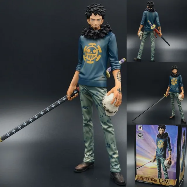 Cheap 28cm Trafalgar Law One Piece Action Figures Anime PVC brinquedos Collection Figures toys with Retail box Free Shipping KB0586 Cheap 28cm Trafalgar Law One Piece Action Figures Anime PVC brinquedos Collection Figures toys with Retail box Free Shipping KB0586