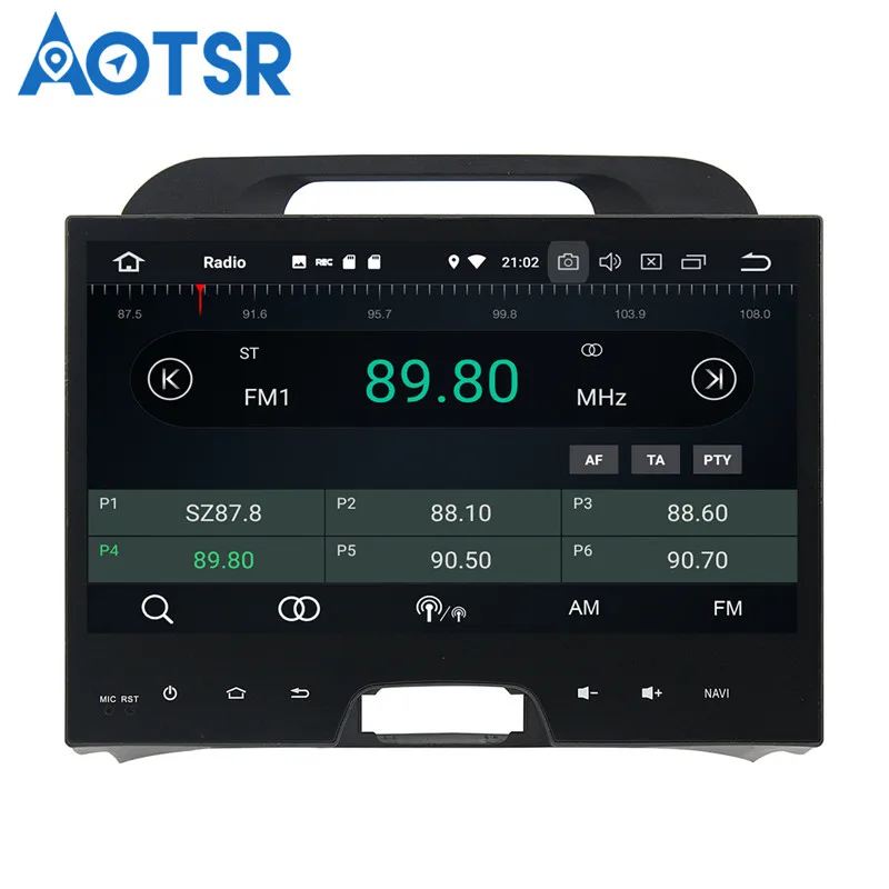 Sale Aotsr Android 8.0 7.1 GPS navigation Car DVD Player For KIA Sportage 2010-2012 multimedia radio recorder 2 DIN 4GB+32GB 2GB+16GB 2