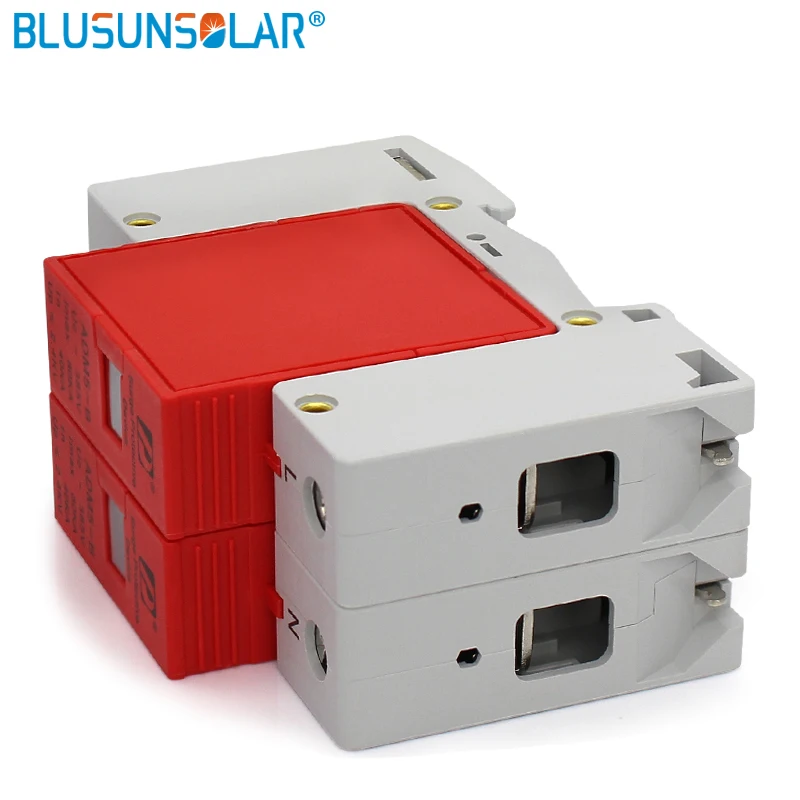 Dispositivo de Proteção contra Surtos de Relâmpago de Baixa p + n ac do Agregado Peças Lote p 80ka 380 v Familiar Tensão 50 - 2 3 50 peças lote 2 p (p +