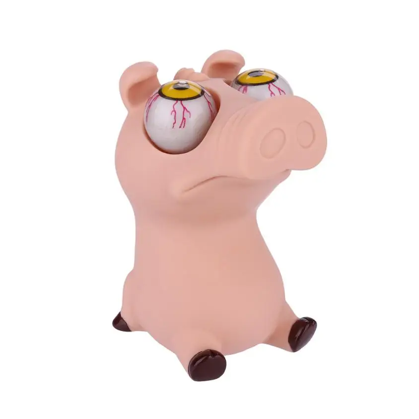 Jumbo Squishy Pop Out снятие стресса Милая свинья Squish Vent подарок медленно растет Сжимаемый