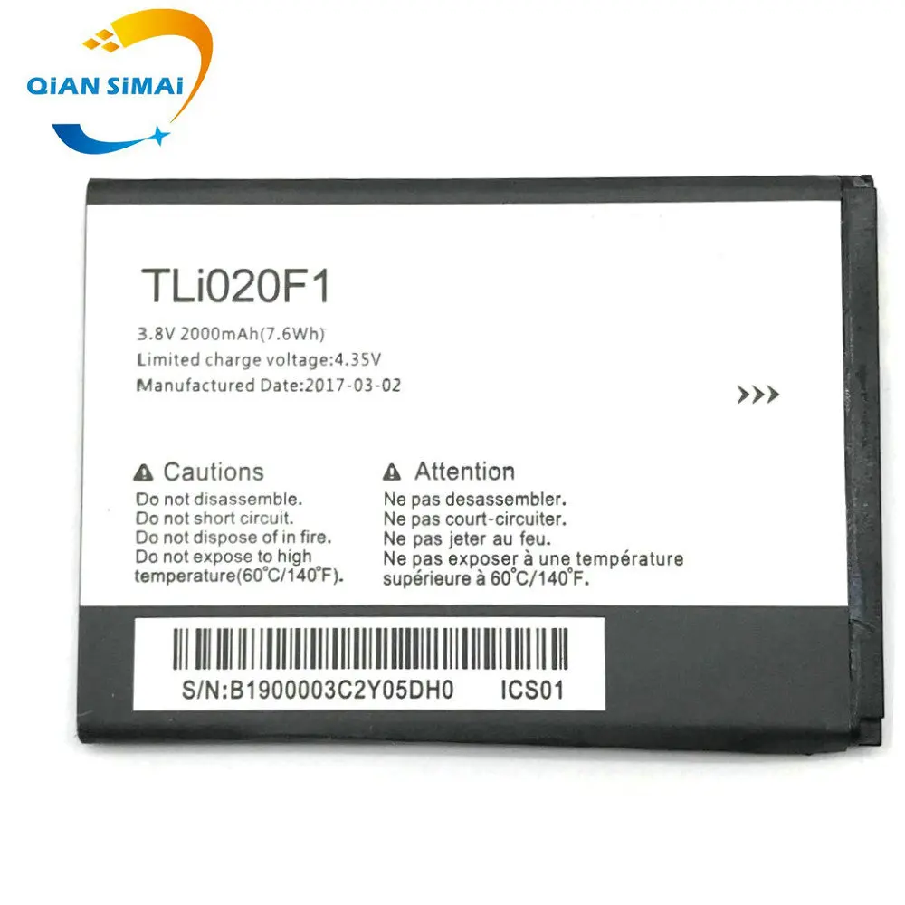 Tli020f1 аккумулятор alcatel