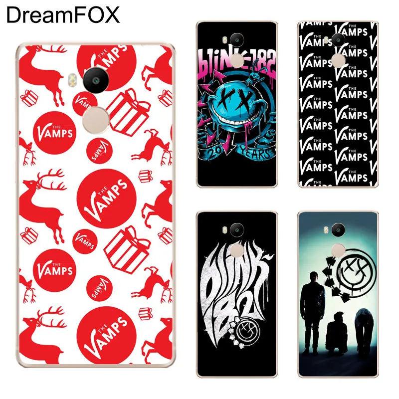 DREAMFOX K254 Vamps Coldplay Blink Soft TPU Silicone Case Cover For Xiaomi Redmi Note 3 4 5 Plus 3S 4A 4X 5A Pro Global |
