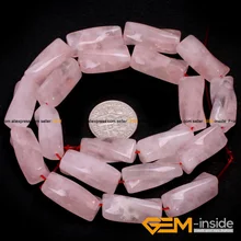 9x20mm twist column rose Quartzs beads natural stone beads loose beads for jewelry making strand 15 inches wholesale !