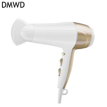 DMWD Professional фен с ЕС plug 2200 Вт салон-Парикмахерская домашнего использования студенческого общежития горячий холодный воздух регулируемый