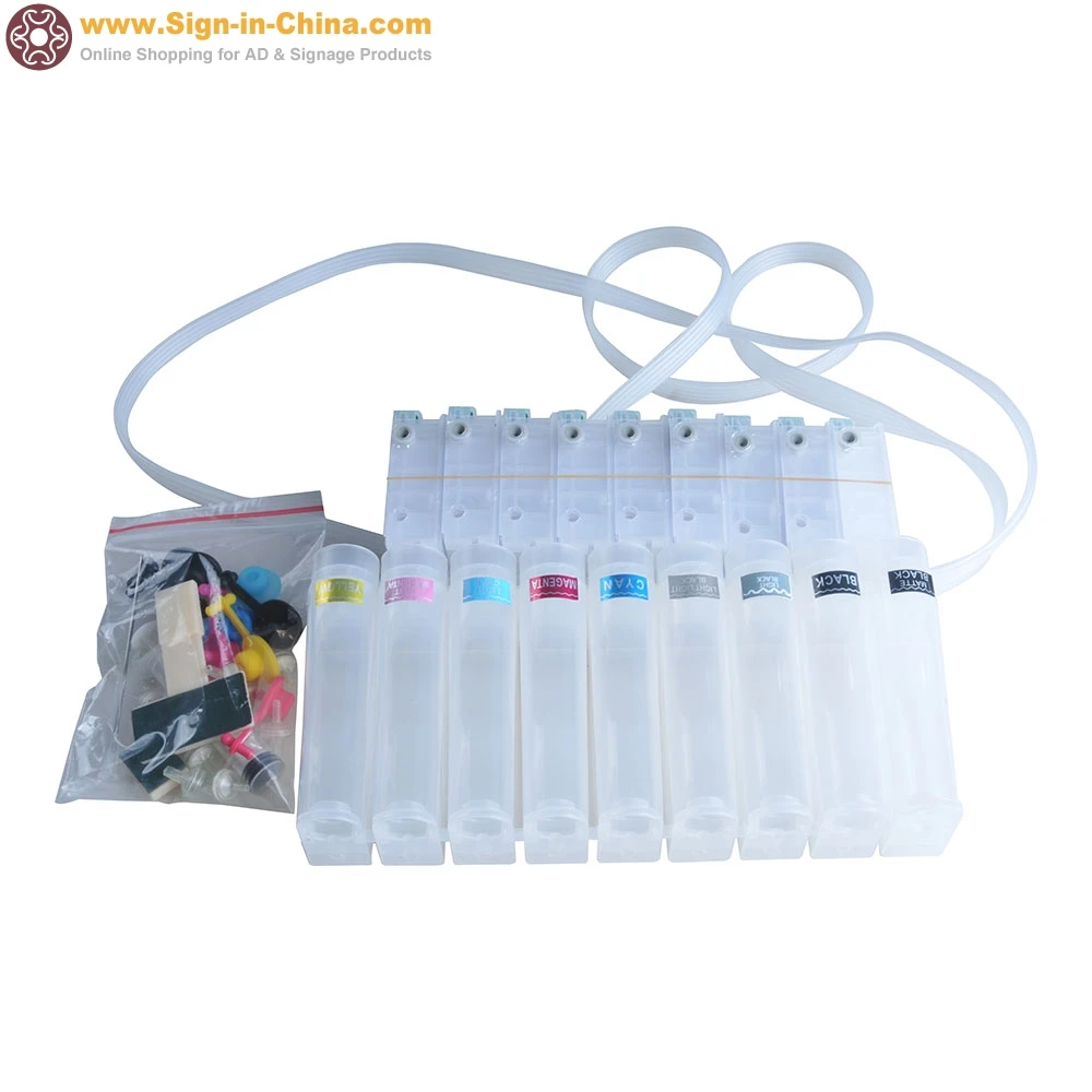 OEM 9*30 мл картриджи + 9*100 бутылки Epson SureColor SC P600 CISS с постоянным чипом|ciss cartridges|ciss