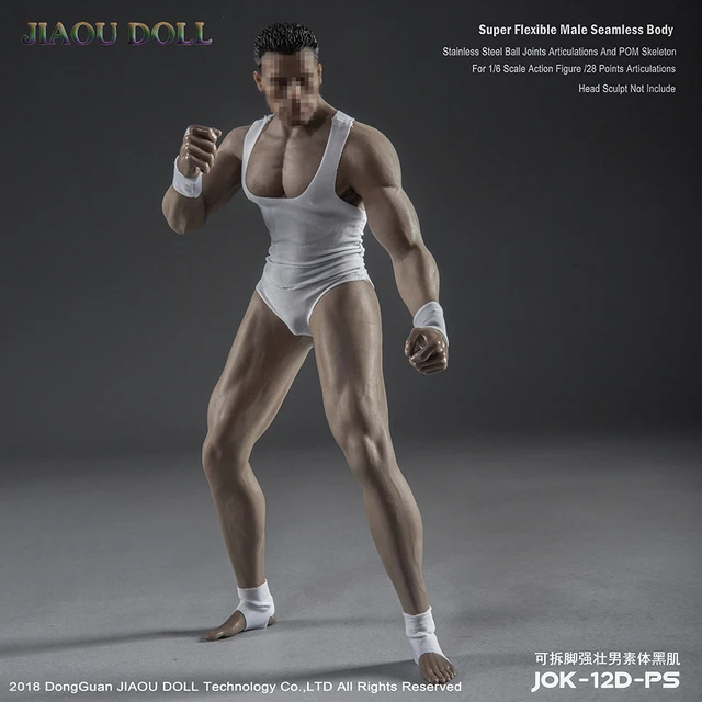 Jiaoudoll Jiaou Doll 1/6 Figure Bodybuilding Muscle Male Body - Action  Figures - AliExpress