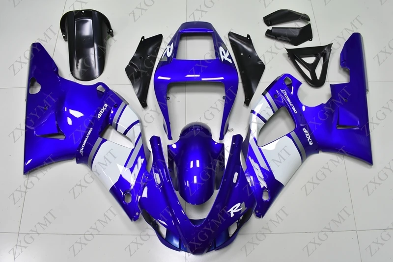 

Fairing for YAMAHA YZFR1 1998 - 1999 Blue White Plastic Fairings for YAMAHA YZFR1 1999 Abs Fairing YZFR1 99