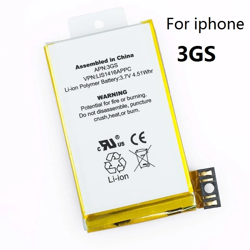 Оригинальный сменный аккумулятор Antirr для Apple iPhone 3GS 8 ГБ 16 32 616 0431 0433 0435 0436 MC137LL