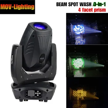 

New arrival 200W led beam spot wash 3in1 moving head stage light