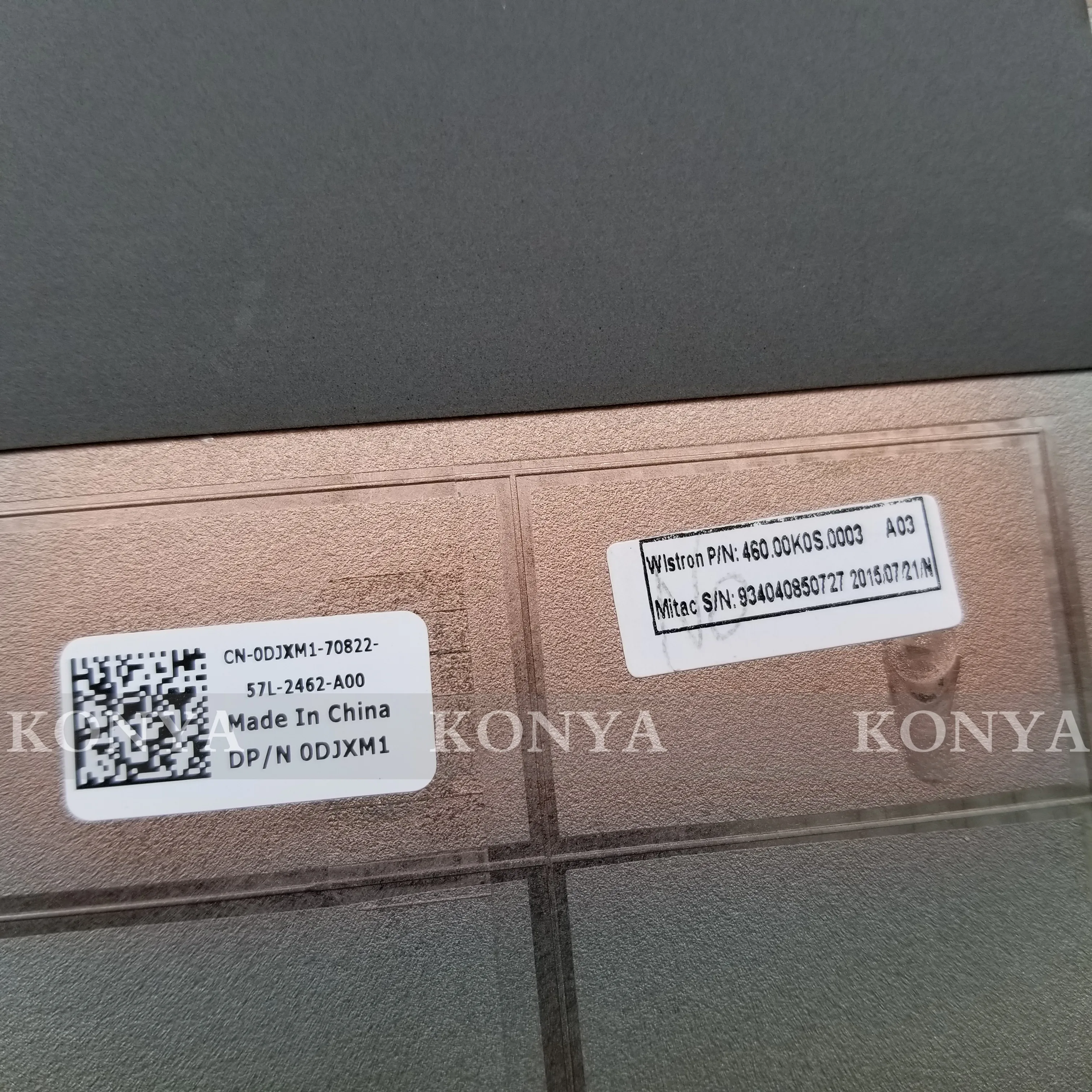 Для Dell Inspiron 11 3147 3148 D Shell оригинальная Нижняя крышка корпуса 0DJXM1 серебристая|Сумки