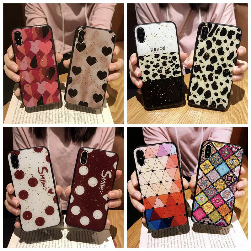 Soft Luxury Epoxy Phone Case For iPhone XS MAX XR X 8 7 6 6S Plus Cover Coque Fundas Capa Bag 2019 |