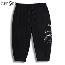 Gersri мужские повседневные штаны больших размеров 5XL 6XL 7XL плюс размер мужские повседневные брюки с эластичной резинкой на талии мужские спортивные пляжные брюки