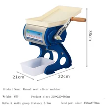 Горячая Распродажа для резки мяса слайсер для свежего мяса ручная мясорубка машина