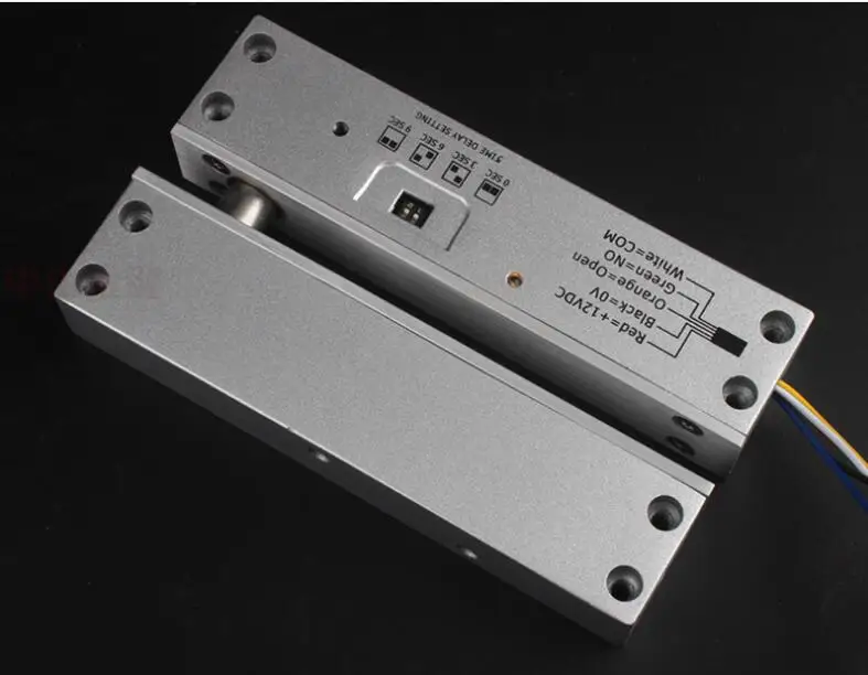 LPSECURITY DC12V безопасный 5 линий Электрический ударный замок для двери контроль