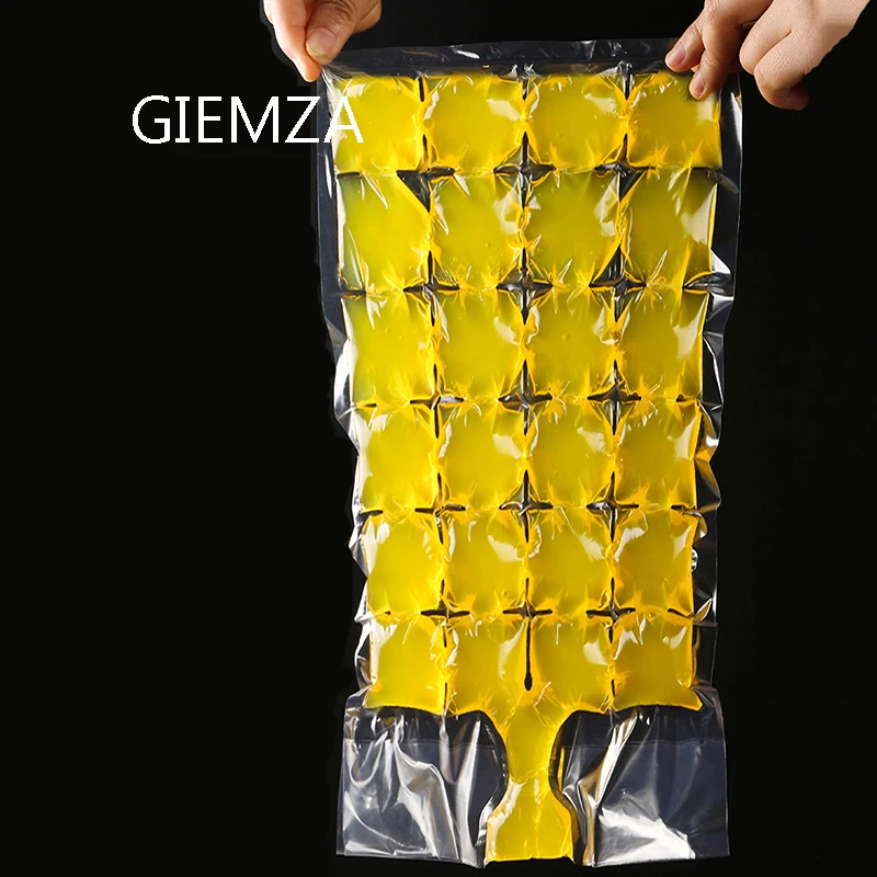 

GIEMZA Home Disposable Ice Packs for Kids 20PCS 30*19CM Kitchen Tools Send Silicone Funnel Fruit Juice Cocktail Ice Bag Model