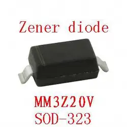 0805 SMD стабилитрон SOD-323 mm3z20v 100 шт