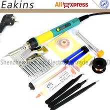 Обновление CXG 936d+ цифровой ЖК-регулируемый Электрический паяльник паяльная станция комплект набор электронных сварочных ремонтных инструментов Комплект