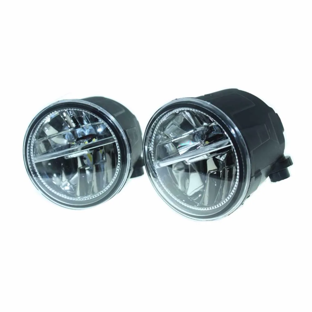 

2PCS For NISSAN Quest 2011-2012 2013 2014 Front Fumper LED fog lights Car styling H11 drl led lamps
