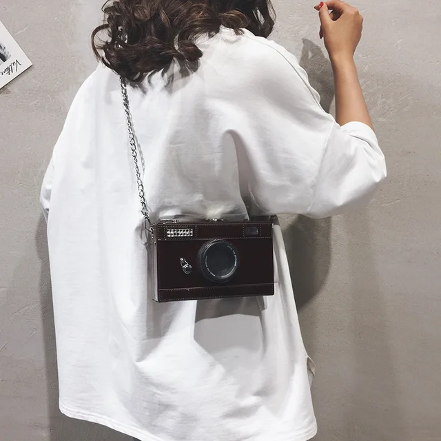 Camera Shape Clutch Shoulder Bag 3