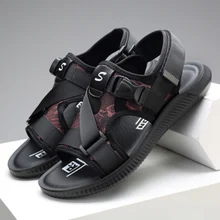 Новинка года; дышащая летняя непромокаемая обувь для мужчин; резиновые сандалии; быстросохнущая пляжная обувь с сеткой; Лидер продаж; № 111