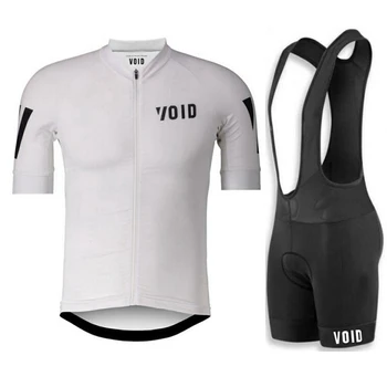 

Void Summer cycling kit Men 2020 Pro team race short sleeve cycling Jersey and bib shorts sets can make without straps shorts