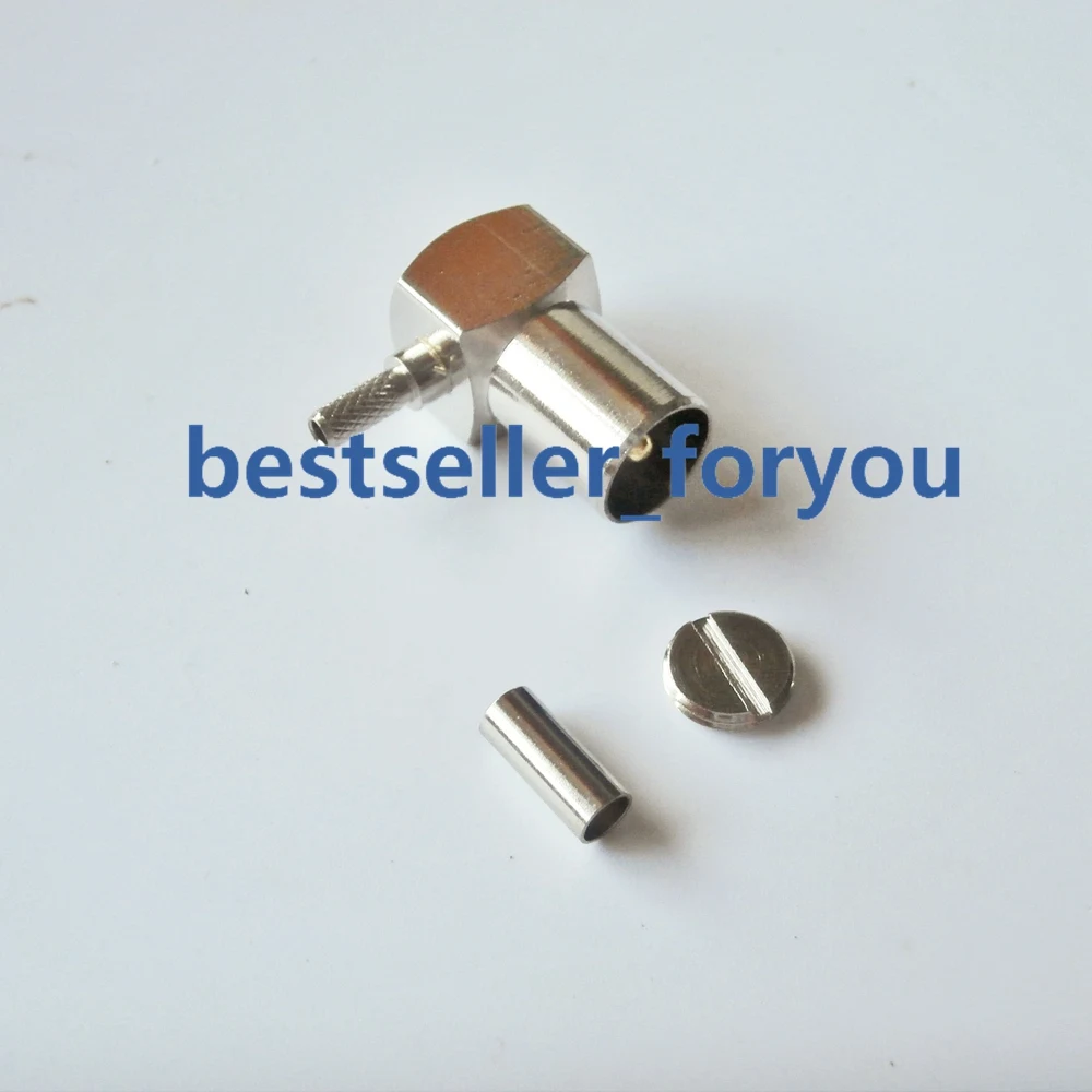 IEC DVB-T TV PAL мужской правый угол обжимной RG174 RG179 RG316 RG188 коаксиальный разъем |