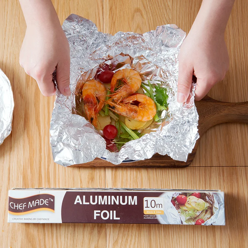 BBQ Tinfoil High Temperature Baking Paper Food Oven Baking Tray Paper