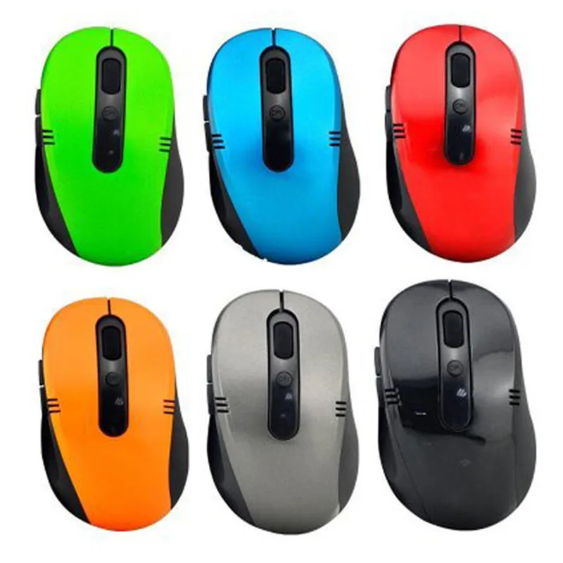 Wireless Cordless Mouse 3 Keys USB Optical Scroll Mouse For PC Laptop Computer With Bluetooth USB Receiver MICE 2.4GHz