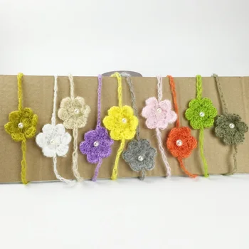 

10 pcs mohair baby headwear newborn girl hairband photography hair decoration baby shower gift headdress baby photography props