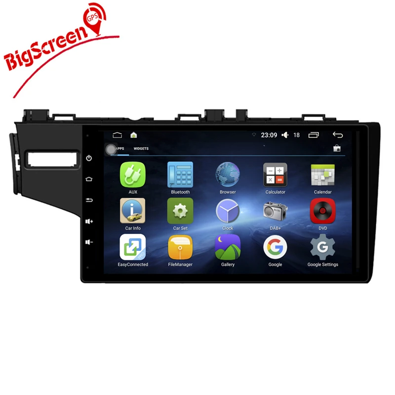 Cheap The Newest Android 6.0 Player GPS Navigation For Honda Fit 2014-2017 Left Hand Stereo Multimedia Free Map Bluetooth no DVD 3