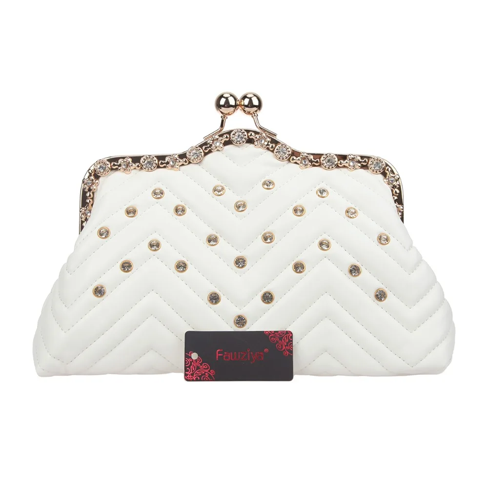 E19125-Fawziya-clutch bag on amazon-White (2)