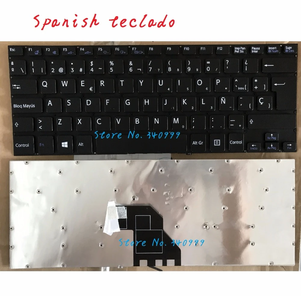 Teclado Español para portátil, para Sony SVF sin marco|keyboard sony|sony svf - AliExpress