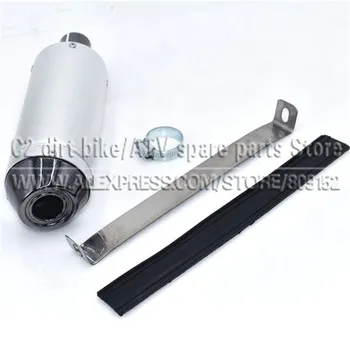 

Universal 28mm Small Motorcycle Exhaust Motocross Exhaust Muffler For CRF50 70 KLX110 Kayo KXD BSE Apollo