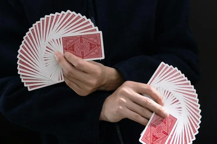 Goede 54 stks set papier Weerwolven bordspel en speelkaart poker card deck mooie huidige collectie poken magic Prop