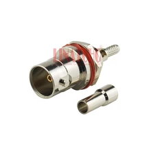 10 шт по выгодной цене медный коаксиальный rg316 кабель RG174 небольшой водонепроницаемый BNC Гнездовой разъем