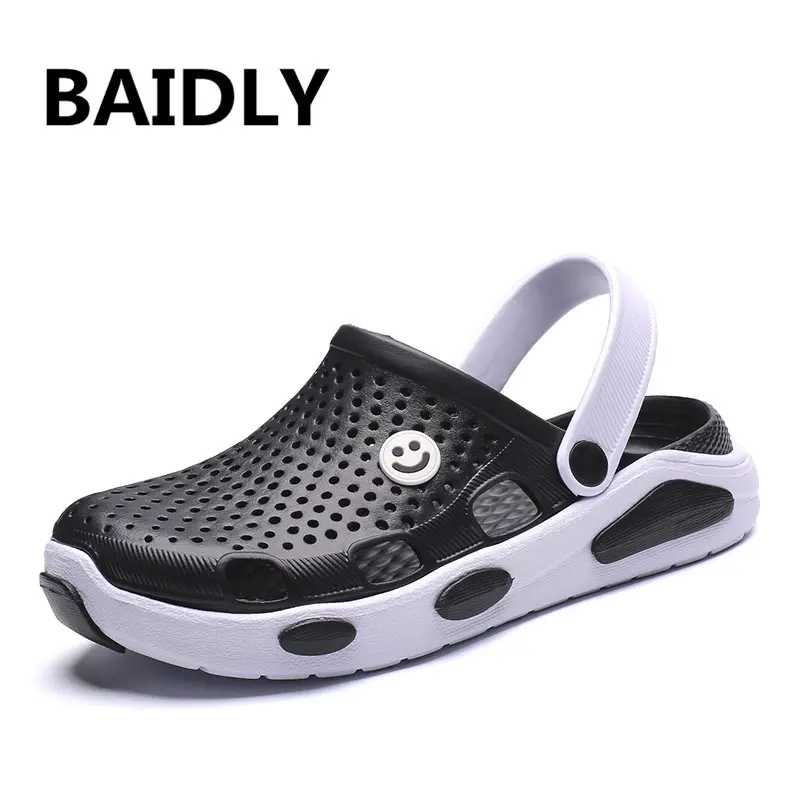Herren Sandalen Casual Männer Schuhe Garten Sommer Sandalen Mode Slip Auf Hohl Hausschuhe Sapatos Hembre Sapatenis Masculino Männer Sandalen