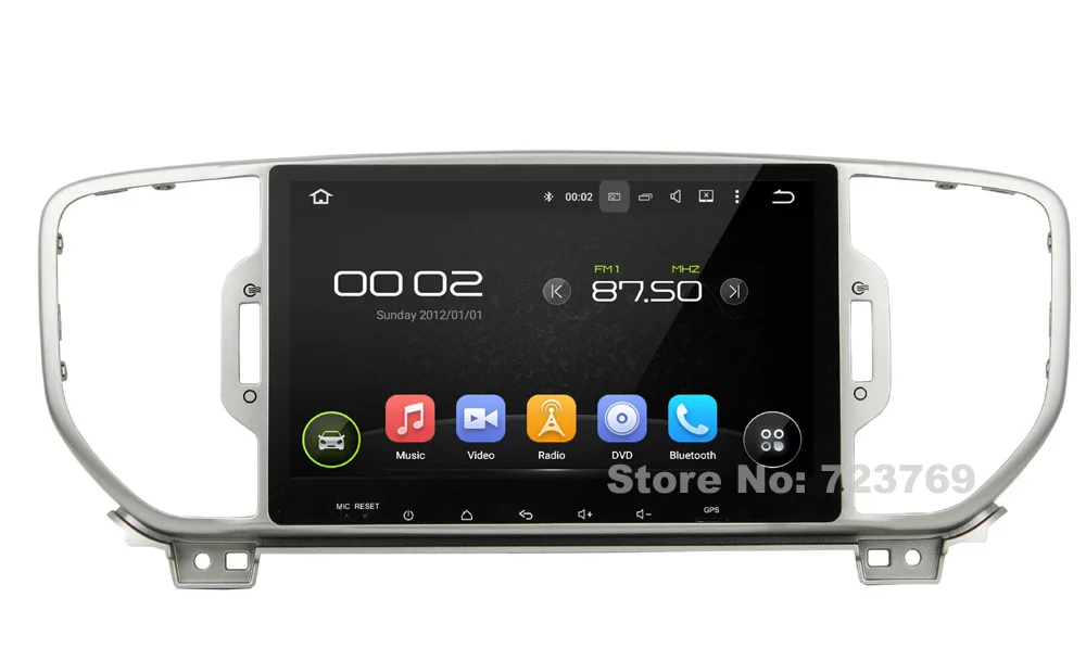 Top 9 inch Screen Android 5.1.1 Car DVD Player Media Stereo Auto Radio Entertainment System for Kia Sportage 2014-2016 14 Top 9 inch Screen Android 5.1.1 Car DVD Player Media Stereo Auto Radio Entertainment System for Kia Sportage 2014-2016 14