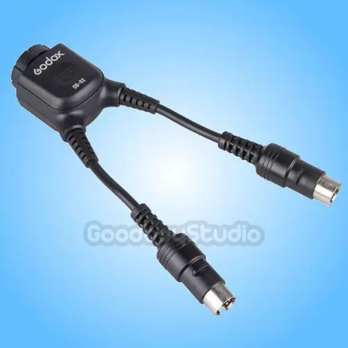 

Godox DB-02 Two-to-One cable Cord Y adapter for PROPAC Power Pack PB960 AD360 AD180 Photography Accessories